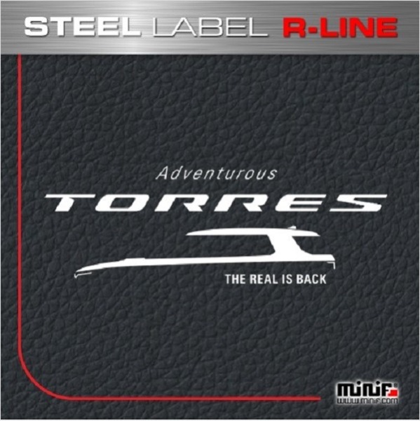 토레스 스틸라벨  MFSL147- TORRES R-LINE STEEL LABEL